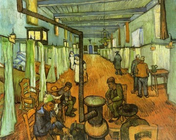 Vincent Van Gogh Painting - Sala del hospital de Arles Vincent van Gogh